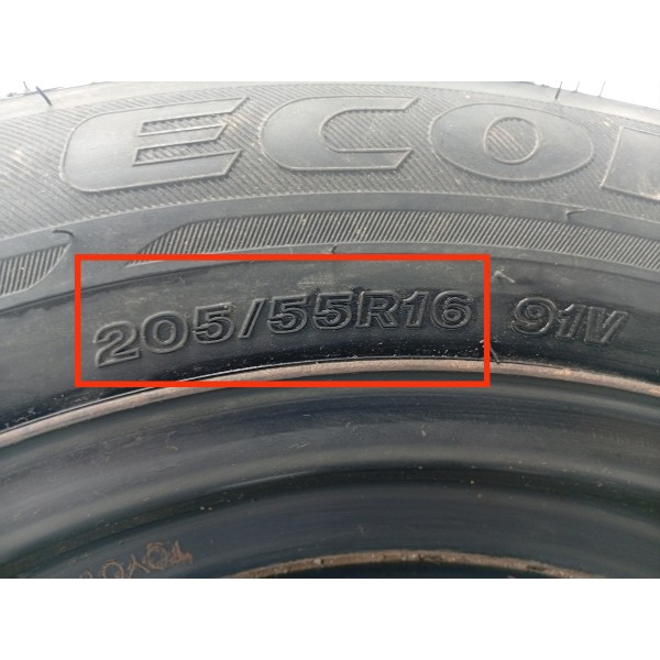Estepe Toyota Corolla 205/55 Aro 16 2014 2015/2019 Orig