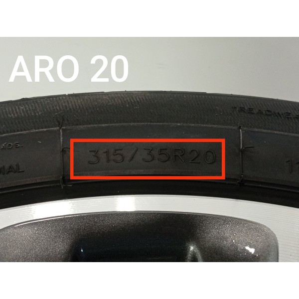 Roda Bmw X5 X6 315/35 Aro 20 2014 2015 2016/2019 Original