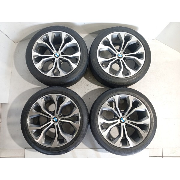 Jogo Roda Bmw X5 X6 315/35 Aro 20 2014 2015/2019 Det Orig