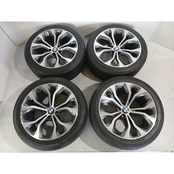 Jogo Roda Bmw X5 X6 315/35 Aro 20 2014 2015/2019 Det Orig