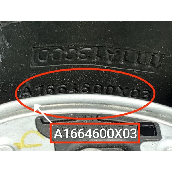 Volante Mercedes Ml 350 2012 2013/2015 Det A1664600x03