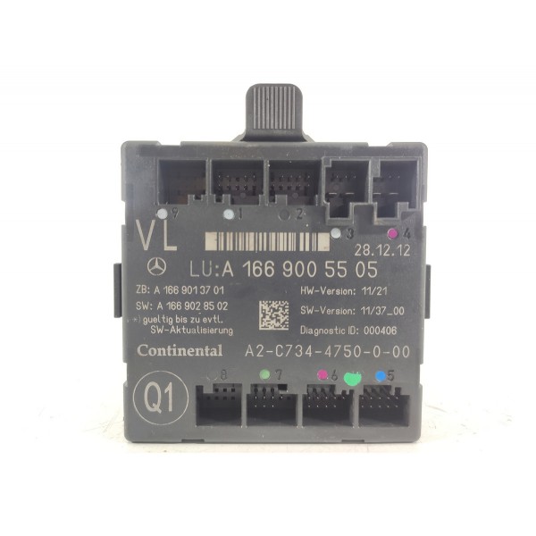 Modulo Porta Mercedes Ml350 Diant.esq 12/15 A1669005505