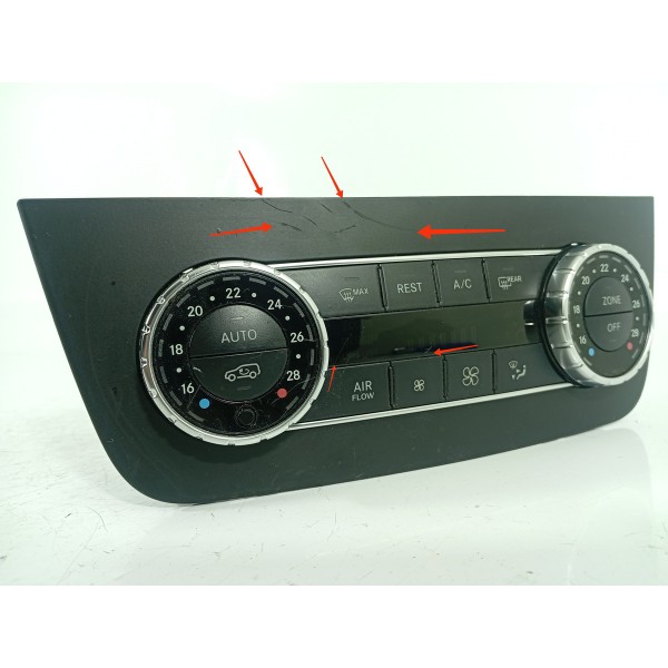 Comando Ar Mercedes Ml 350 2012/2015 Det A1669007108