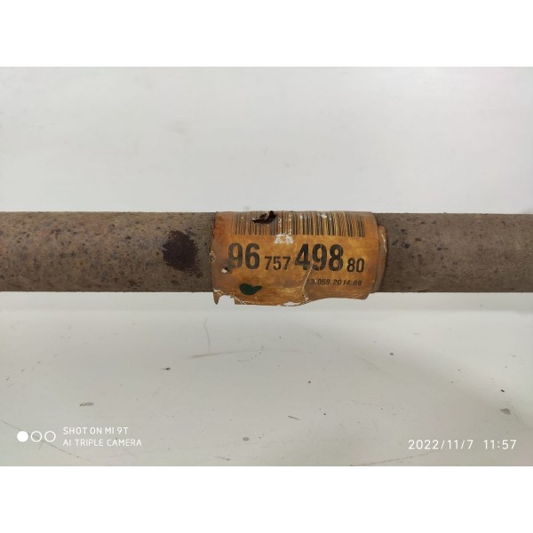 Semi Eixo Peugeot 208 Direito Mec 2014/2019 9675749880