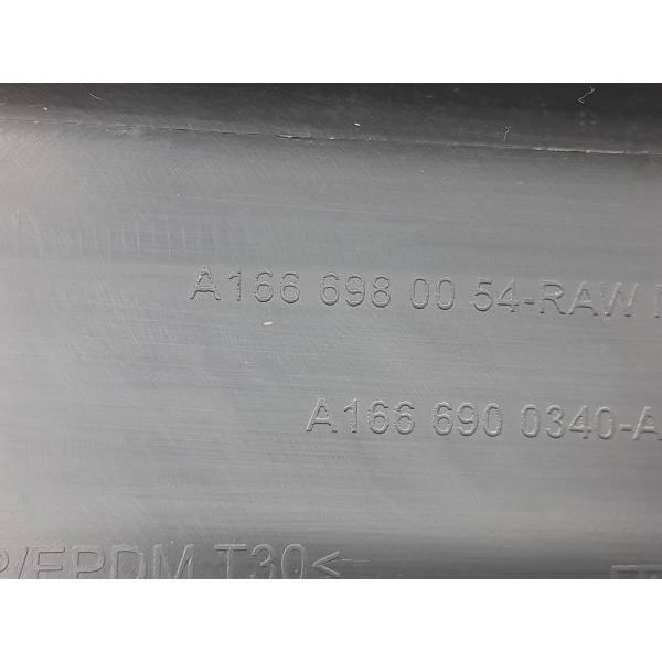 Spoiler Lateral Mercedes Ml350 Esquerdo 12/15 A1666980054 Dt