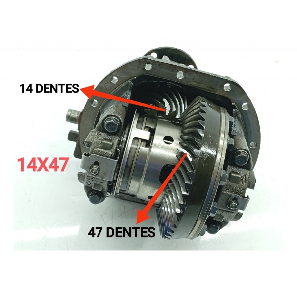 Diferencial Coroa Pinhao 14x47 Frontier 2.3 2017/2022 Orig