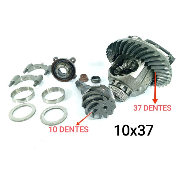 Diferencial Coroa Pinhao Amarok 2.0 10x37 2010/2020 Det Orig