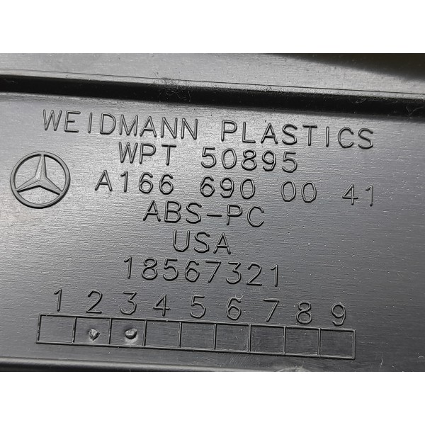 Soleira Porta Mala Mercedes Ml350 2012/2015 A1666900041