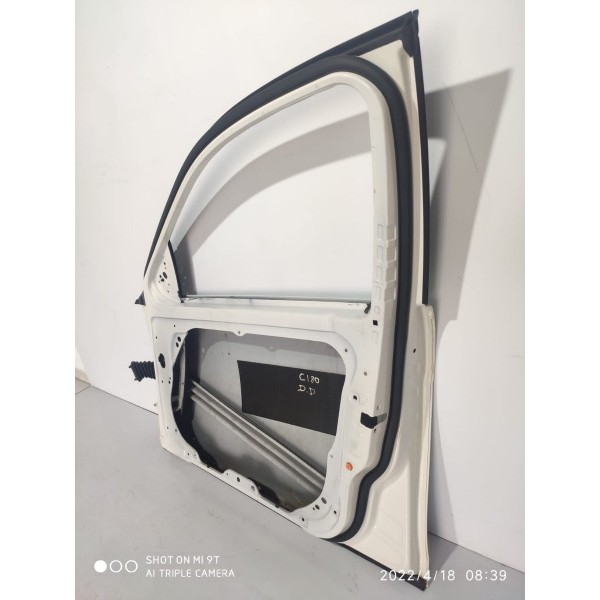 Porta Dianteira Direita Mercedes C180 C200  2008/2014 Dianteira Direita Branco