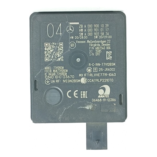 Modulo Sensor Radar Mercedes C180 C200 2020/2022 A0009001029