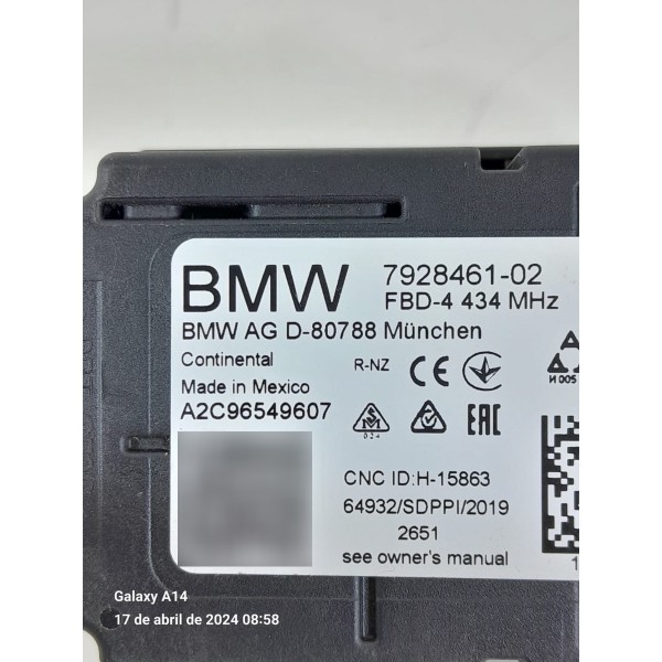 Modulo Receptor Radio Bmw 320 330 G20 2019/2023 A2c96549607