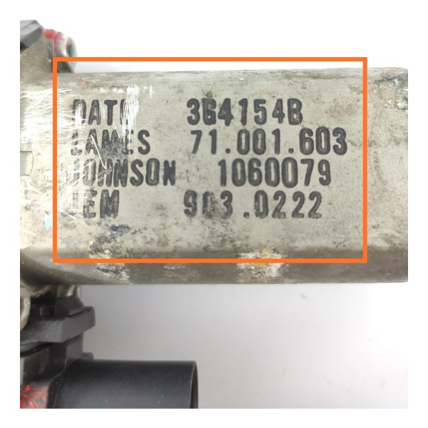 Motor Vidro Bmw 118 120i 320 Traseira Dir 2005/2011 71001603
