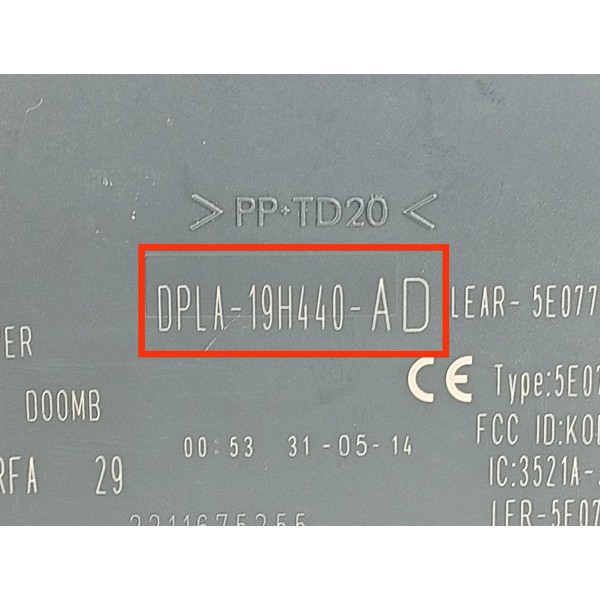 Modulo Conforto Discovery 4 2010 2011 2012/2015 Dpla19h440ad Modulo Conforto Discovery 4 2010 2011 2012/2015 Dpla19h440ad