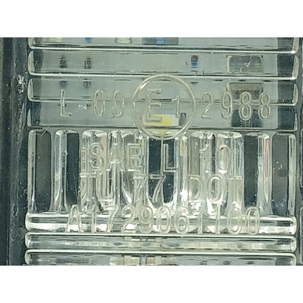 Luz Placa Mercedes Ml350 2012 2013 2013 2015 A1729061100