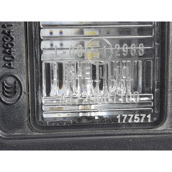 Luz Placa Mercedes Ml350 2012 2013 2014 2015 A1729061100