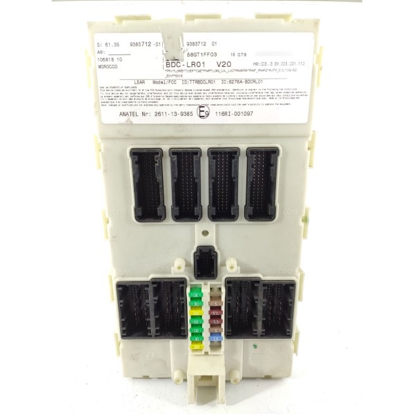 Módulo Caixa Fusivel Bmw X5 2013 2014 2015/2018 938371201