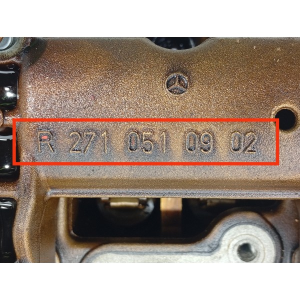 Cabecote Mercedes Slk200 M271 Kompressor 04/2011 R2710161201