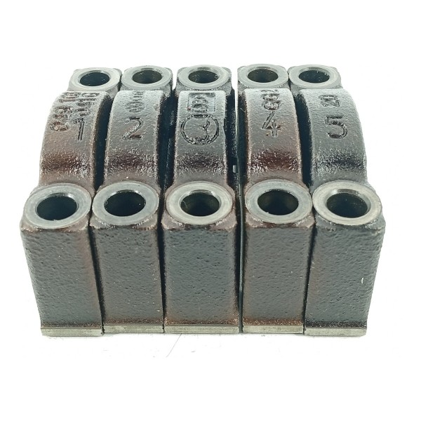 Jogo Mancal Audi Tt 1.8 Mk1 Ea113 225cv 1999/2005 Original Marrom-escuro