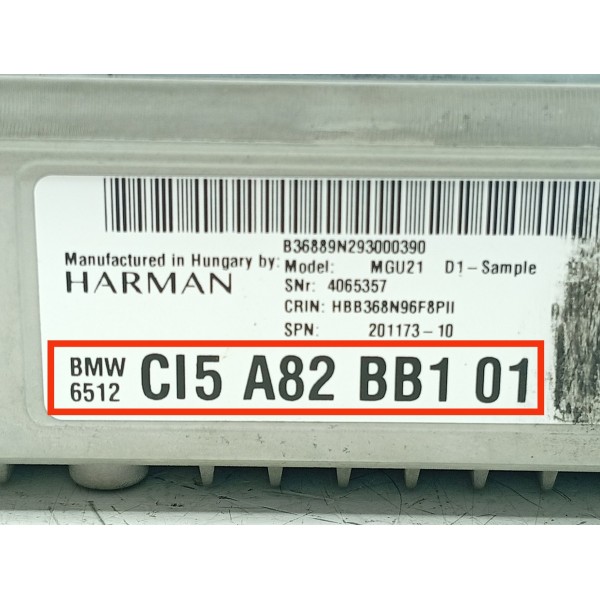 Modulo Central Multimidia Bmw 320 330 G20 2019/2025 Mgu21