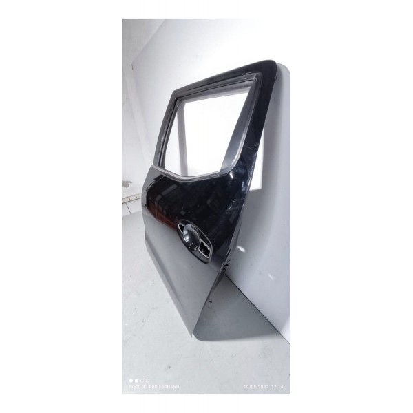 Porta Frontier Traseira Esquerda 2017/2022 Lisa Esquerda Preto