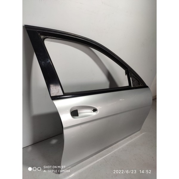 Porta Mercedes C180 C200 Dianteira Direitq 2008/2014 Lisa Dianteira Direito Prateado
