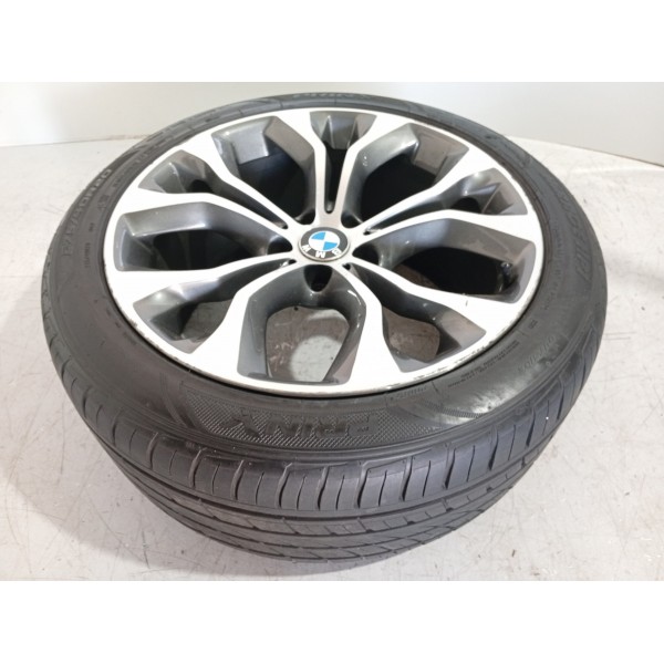 Roda Dianteira Bmw X5 X6 275/40 Aro 20 2014 2015/2018 Det Prateado