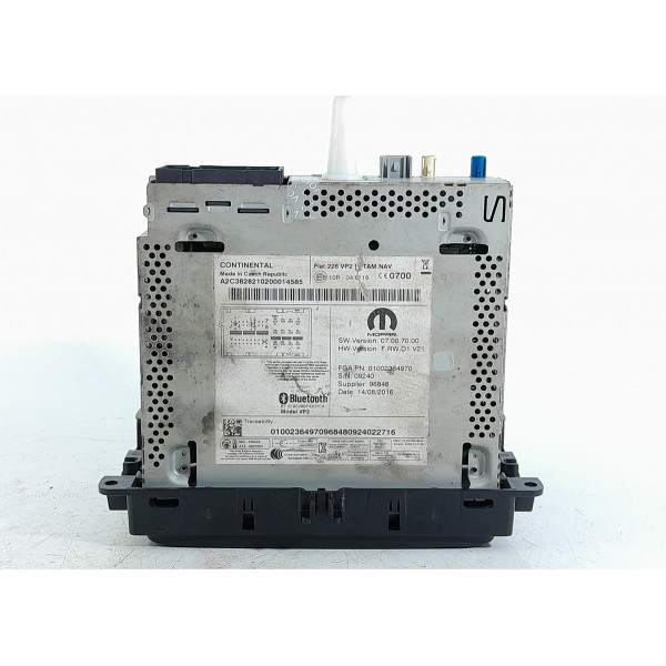 Radio Multimidia Fiat Toro 2015/2017 Original