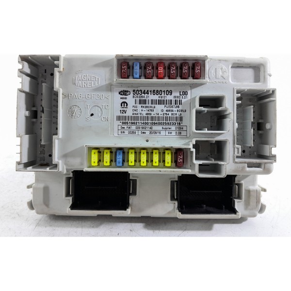 Modulo Bcm Fiat Toro 2.0 2017 2018 2019/2023 503441680109