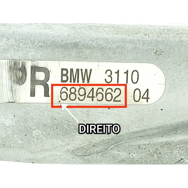 Braco Suspensao Bmw 320i G20 Diant Curvo Dir 19/25 6894662