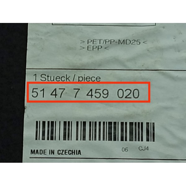 Moldura Forro Estepe Bmw 320 330 G20 2019/2025 51477459020
