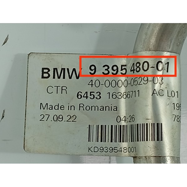 Mangueira Ar Condicionado Bmw 320 330 G20 2019/25 939548001