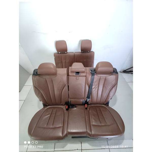 Jogo Bancos Couro Bmw X5 2016 7 Lugares Eletricos