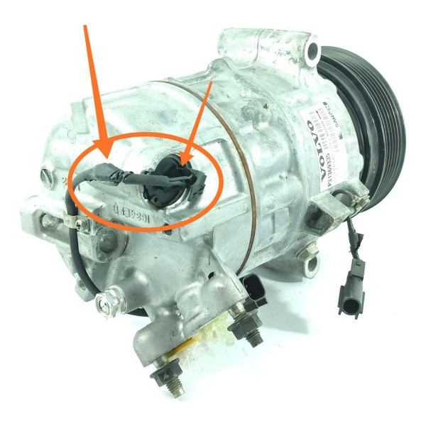 Compressor Ar Volvo V60 S60 Xc60 2014/2018 Det 31369335