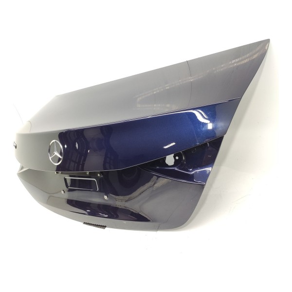 Tampa Traseira Mercedes Benz C200 C300 2022/2025 Lisa Orig Azul-marinho