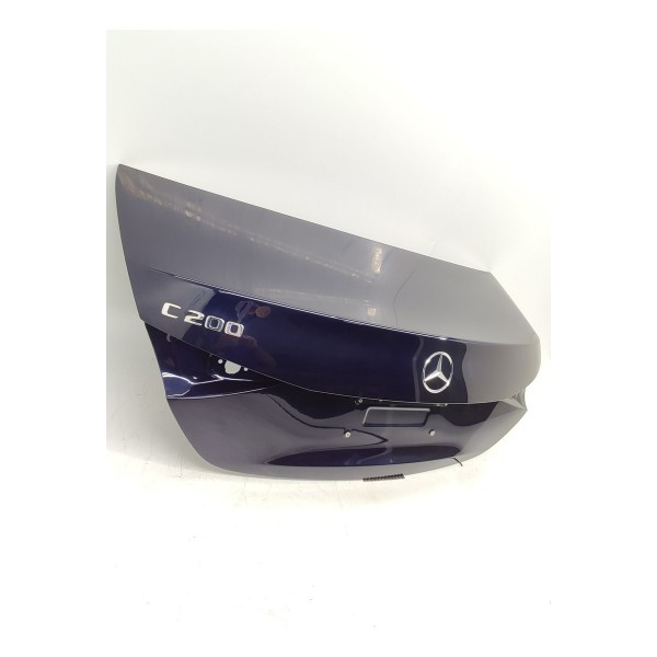 Tampa Traseira Mercedes Benz C200 C300 2022/2025 Lisa Orig Azul-marinho