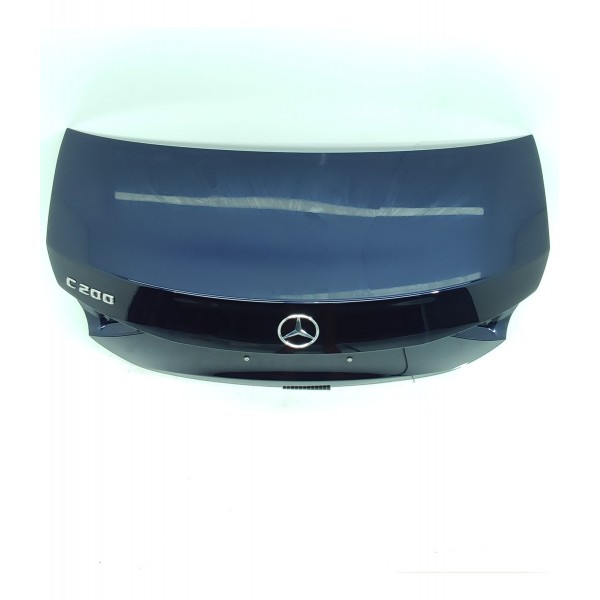 Tampa Traseira Mercedes Benz C200 C300 2022/2025 Lisa Orig Azul-marinho