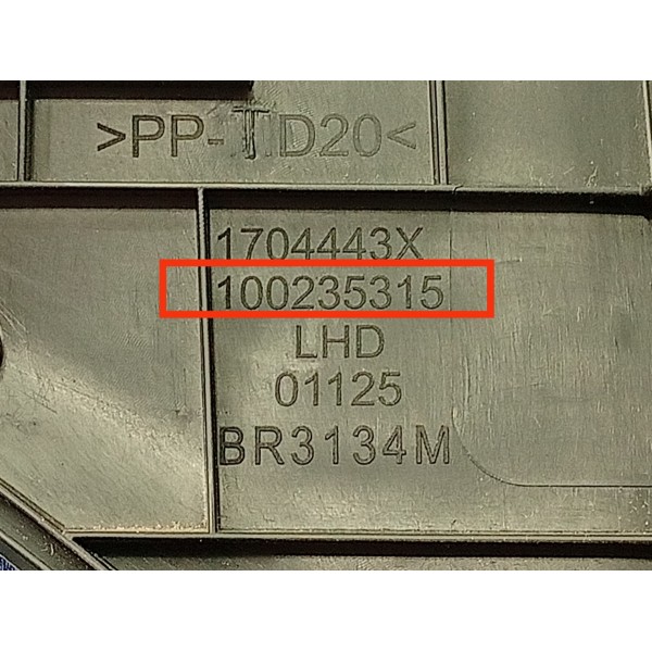 Porta Luvas Fiat Toro 2016 2017 2018 2019/2021 100235315