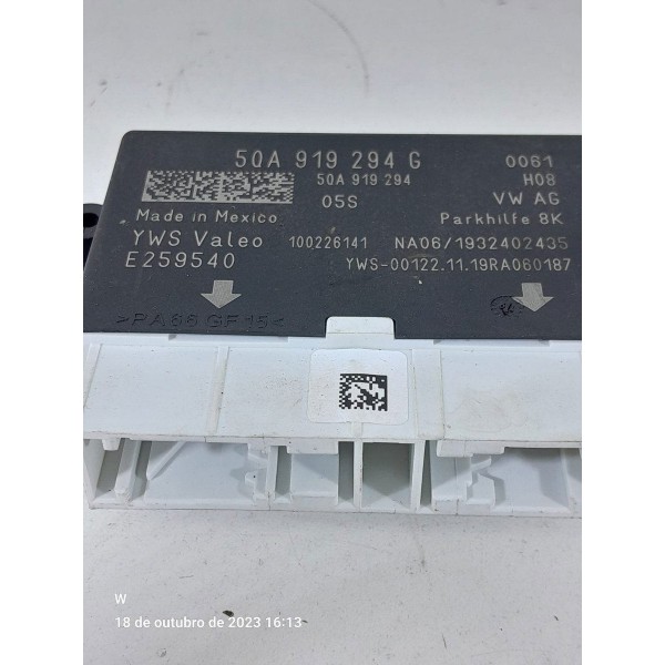 Modulo Estacionamento Nivus Tcross Virtus Polo 5qa919294g