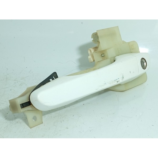 Macaneta Externa Porta Hyundai Creta Diant Esquerda 2017/21 - Branco - Dianteira