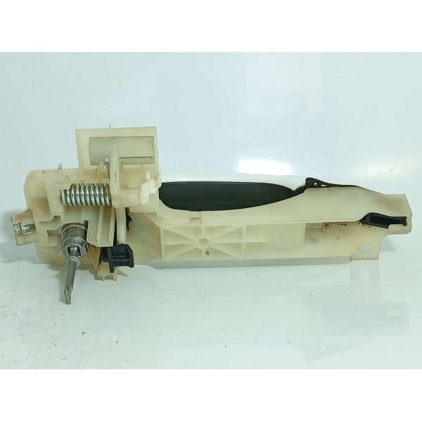 Macaneta Externa Porta Hyundai Creta Diant Esquerda 2017/21 - Branco - Dianteira