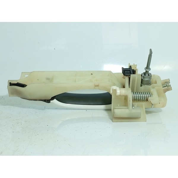 Macaneta Externa Porta Hyundai Creta Diant Esquerda 2017/21 - Branco - Dianteira