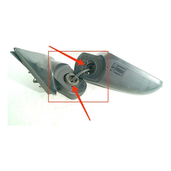 Retrovisor Hyundai Creta Direito 5 Pinos 2017/2021 Det Orig