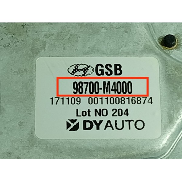 Motor Limpador Traseiro Hyundai Creta 2017/2021 98700m4000