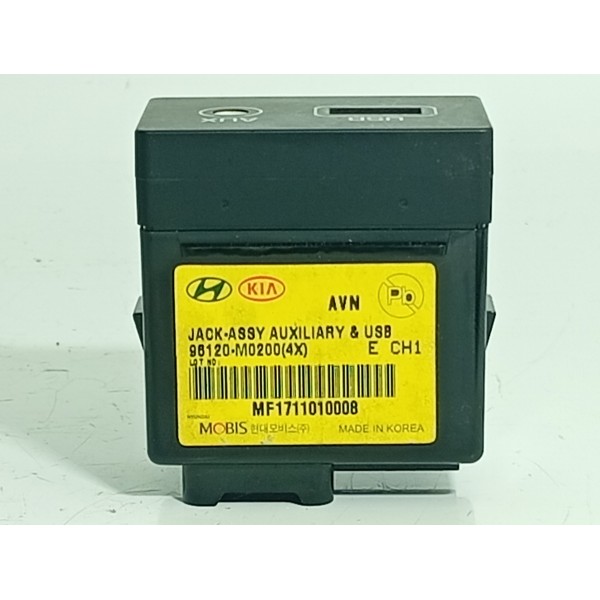 Modulo Entrada Auxiliar Usb Hyundai Creta 17/21 96120m0200
