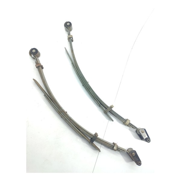 Par Molas Traseira Amarok V6 5 Laminas 2017/2023 2h0511151ae
