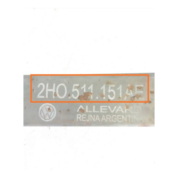 Par Molas Traseira Amarok V6 5 Laminas 2017/2023 2h0511151ae