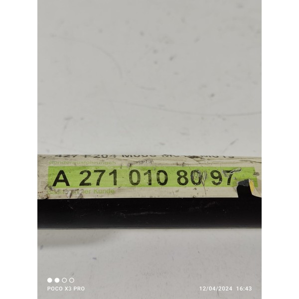 Cano Duto Agua Mercedes C180 C200 2011 2012 A2710108097