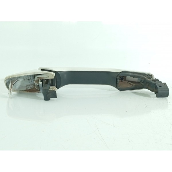 Macaneta Externa Porta Ford Edge Traseira Dir/esq 2008/2014 Branco Traseira