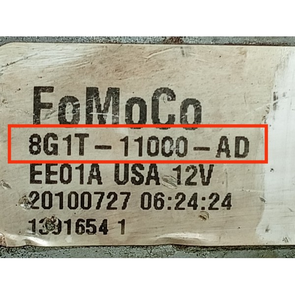 Motor Arranque Partida Ford Edge 3.5 V6 08/14 8g1t11000ad