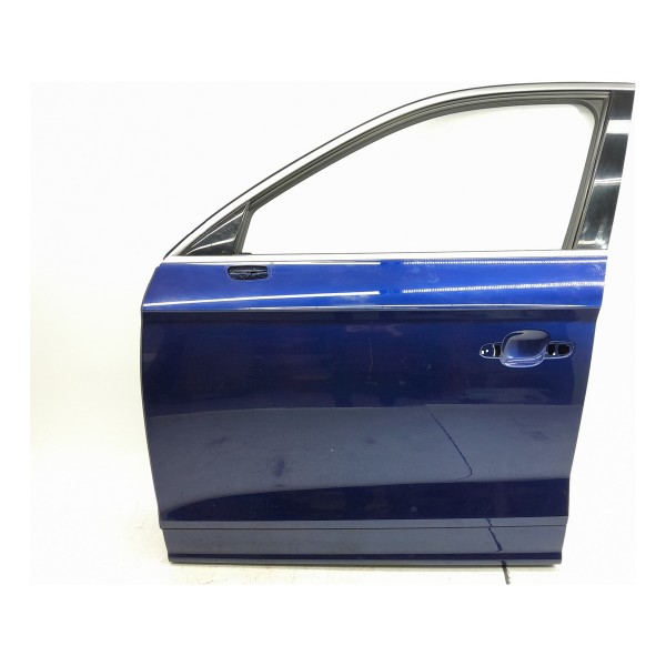 Porta Audi Q5 Dianteira Esquerda 2018/2025 Original Esquerdo Azul-marinho